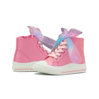 Foto 3 | Foto 3 | Tenis Bota Con Plataforma Bambino Para Niñas Urbano Casual Rosa
