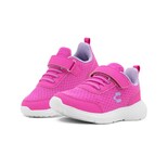 Charly Niña Tenis Velcro Deportivo Antiderrapante Fiusha Blanco