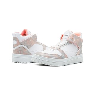 Foto 2 | Foto 2 | Tenis Para Niña Chabelo Escolar Bota Blanco Antideslizantes Rosa Claro