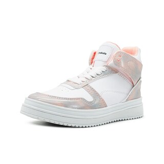 Foto 3 | Foto 3 | Tenis Para Niña Chabelo Escolar Bota Blanco Antideslizantes Rosa Claro