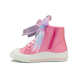 Foto 6 | Foto 6 | Tenis Bota Con Plataforma Bambino Para Niñas Urbano Casual Rosa