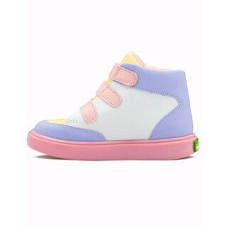 Foto 5 | Foto 5 | Tenis Bota Para Niña Karsten Plaza Sesamo Antiderrapante Rosa