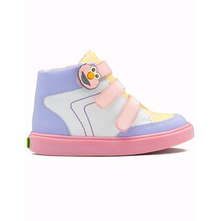 Foto 6 | Foto 6 | Tenis Bota Para Niña Karsten Plaza Sesamo Antiderrapante Rosa