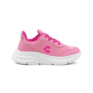 Foto 6 | Foto 6 | Charly Tenis Niña Textil Casual Rosa/blanco Antiderrapante Rosa