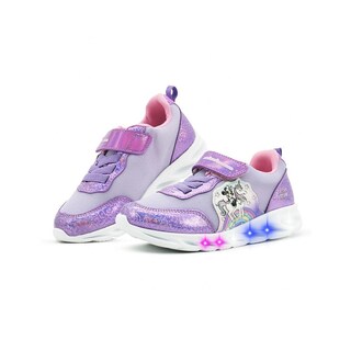 Foto 1 | Foto 1 | Tenis Para Niña Luces Disney Minnie Mouse Unicornio 15-21.5 Lavanda