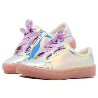 Foto 1 | Foto 1 | Tenis Niña Moda Lavanda Tropicana Antiderrapates Casuales Lavanda