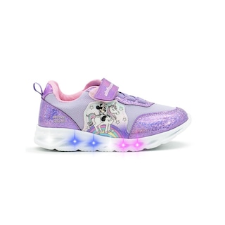 Foto 6 | Foto 6 | Tenis Para Niña Luces Disney Minnie Mouse Unicornio 15-21.5 Lavanda