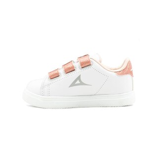 Foto 5 | Foto 5 | Tenis Urbano Pirma Para Niña Velcro Blanco Rosa 15-21.5 Coral