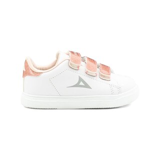 Foto 6 | Foto 6 | Tenis Urbano Pirma Para Niña Velcro Blanco Rosa 15-21.5 Coral