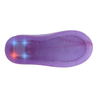 Foto 6 | Foto 6 | Tenis Luces Niña Bubble Gummers Estrellas Color Blanco 14-19 Fucsia