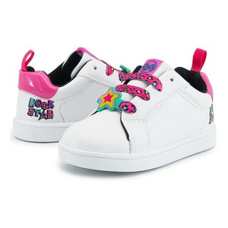 Foto 2 | Foto 2 | Tenis Niña Bubble Gummers Moda Only Blanco Fiusha 17-23 Blanco