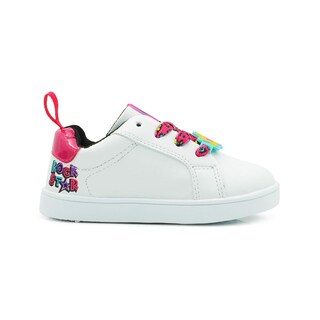 Foto 5 | Foto 5 | Tenis Niña Bubble Gummers Moda Only Blanco Fiusha 17-23 Blanco