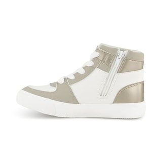 Foto 2 | Foto 2 | Tenis Tipo Botín Dkny Andee Alice, Blanco Con Dorado