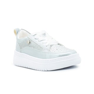 Foto 1 | Foto 1 | Tenis Casual Para Niña Casual Moda Color Plateado 18-26 Plateado