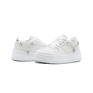 Foto 6 | Foto 6 | Tenis Niña Casual Moda Colgante Color Blanco 18-26 Blanco