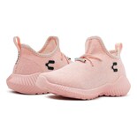 Tenis Calcetín Charly Niña Ultra Ligeros Color Fiusha 18-22 Rosa