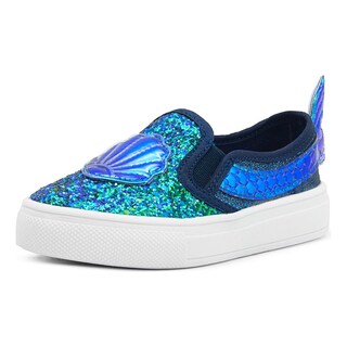 Foto 2 | Foto 2 | Tenis Niña Sirena Brillos Moda Tropicana 93262 Rosa 12-24 Azul Petroleo