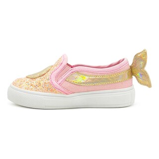 Foto 4 | Foto 4 | Tenis Niña Sirena Brillos Moda Tropicana 93262 Rosa 12-24 Rosa