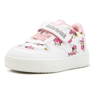 Foto 3 | Foto 3 | Tenis Minnie Mouse Casual Para Niña Disney Antiderrapante Blanco