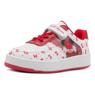 Foto 2 | Foto 2 | Tenis Minnie Mouse Casual Para Niña Disney Antiderrapante Blanco