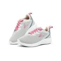 Tenis Running Pirma Para Niña Suela Eva Color Gris/rosa Gris