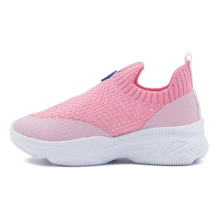 Foto 5 | Foto 5 | Tenis Sneakers Para Niña Deportes Correr Cómodos Slip On Rosa