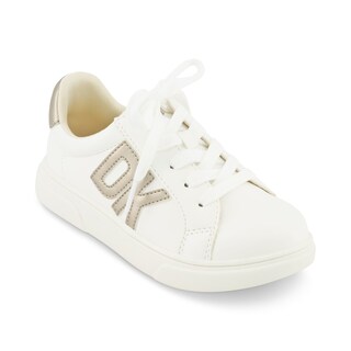 Foto 1 | Foto 1 | Tenis Dkny Celia Bonnie Para Niña  Color Blanco Con Dorado