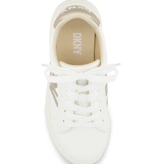 Foto 5 | Foto 5 | Tenis Dkny Celia Bonnie Para Niña  Color Blanco Con Dorado