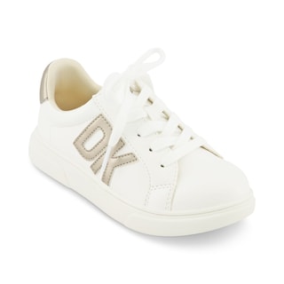 Foto 1 | Foto 1 | Tenis Dkny Celia Bonnie Para Niña Color Blanco Con Dorado