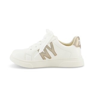Foto 2 | Foto 2 | Tenis Dkny Celia Bonnie Para Niña Color Blanco Con Dorado