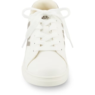 Foto 3 | Foto 3 | Tenis Dkny Celia Bonnie Para Niña Color Blanco Con Dorado
