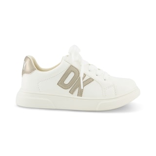 Foto 4 | Foto 4 | Tenis Dkny Celia Bonnie Para Niña Color Blanco Con Dorado
