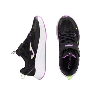 Foto 3 | Foto 3 | Tenis Running Niña Joma Negro Rosa Textil Transpirable Negro