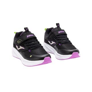 Foto 5 | Foto 5 | Tenis Running Niña Joma Negro Rosa Textil Transpirable Negro