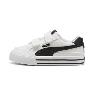 Foto 1 | Foto 1 | Tenis Puma Court Classic Vulc Formstrip Infantil Para Niña Blanco