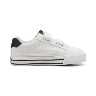 Foto 2 | Foto 2 | Tenis Puma Court Classic Vulc Formstrip Infantil Para Niña Blanco