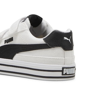 Foto 4 | Foto 4 | Tenis Puma Court Classic Vulc Formstrip Infantil Para Niña Blanco