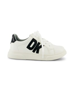 Foto 4 | Foto 4 | Tenis Dkny Celia Bonnie Para Niña Color Blanco Con Negro