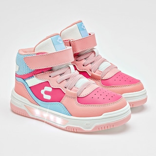 Foto 2 | Foto 2 | Charly Tenis Urbano Para Niña Rosa Multicolor Agujeta Elastica Importado Hasta Agotar Existencia