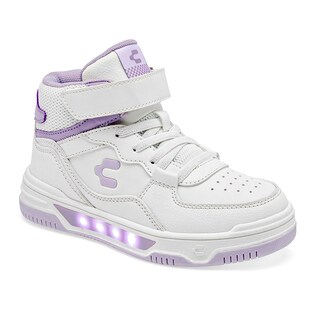 Foto 1 | Foto 1 | Charly Tenis Urbano Para Niña Blanco Lila Agujeta Elastica Hasta Agotar Existencia Importado