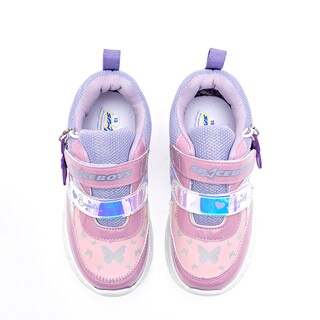 Foto 3 | Foto 3 | Space Boys Tenis Urbano Para Niña Rosa Lila Con Luces