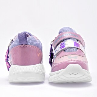 Foto 4 | Foto 4 | Space Boys Tenis Urbano Para Niña Rosa Lila Con Luces