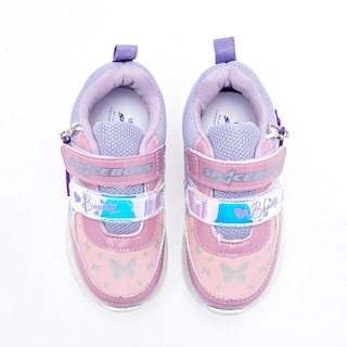 Foto 3 | Foto 3 | Space Boys Tenis Urbano Para Niña Rosa Lila Con Luces