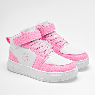 Foto 2 | Foto 2 | Charly Tenis Urbano Para Niña Blanco Rosa Importado Hasta Agotar Existencia Agujeta Elastica