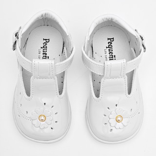 Foto 3 | Foto 3 | Chaparrin Zapatitos Para Bebé Niña Blanco