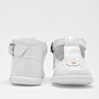 Foto 4 | Foto 4 | Chaparrin Zapatitos Para Bebé Niña Blanco