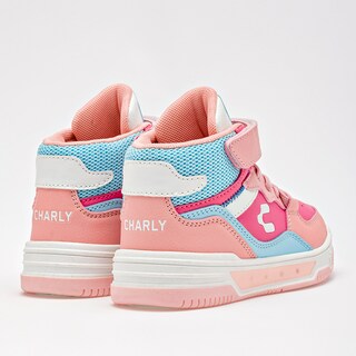 Foto 4 | Foto 4 | Charly Tenis Urbano Para Niña Rosa Multicolor Agujeta Elastica Importado Hasta Agotar Existencia