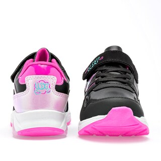 Foto 4 | Foto 4 | Lux-10 Tenis Urbano Para Niña Negro Rosa Fiusha