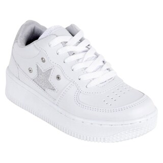 Foto 1 | Foto 1 | Tenis Exterior Piel Vegana Color Blanco Para Niña De Rbbasics