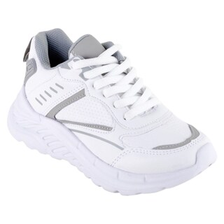 Foto 1 | Foto 1 | Tenis Exterior Piel Vegana Color Blanco Para Niña De Rbbasics